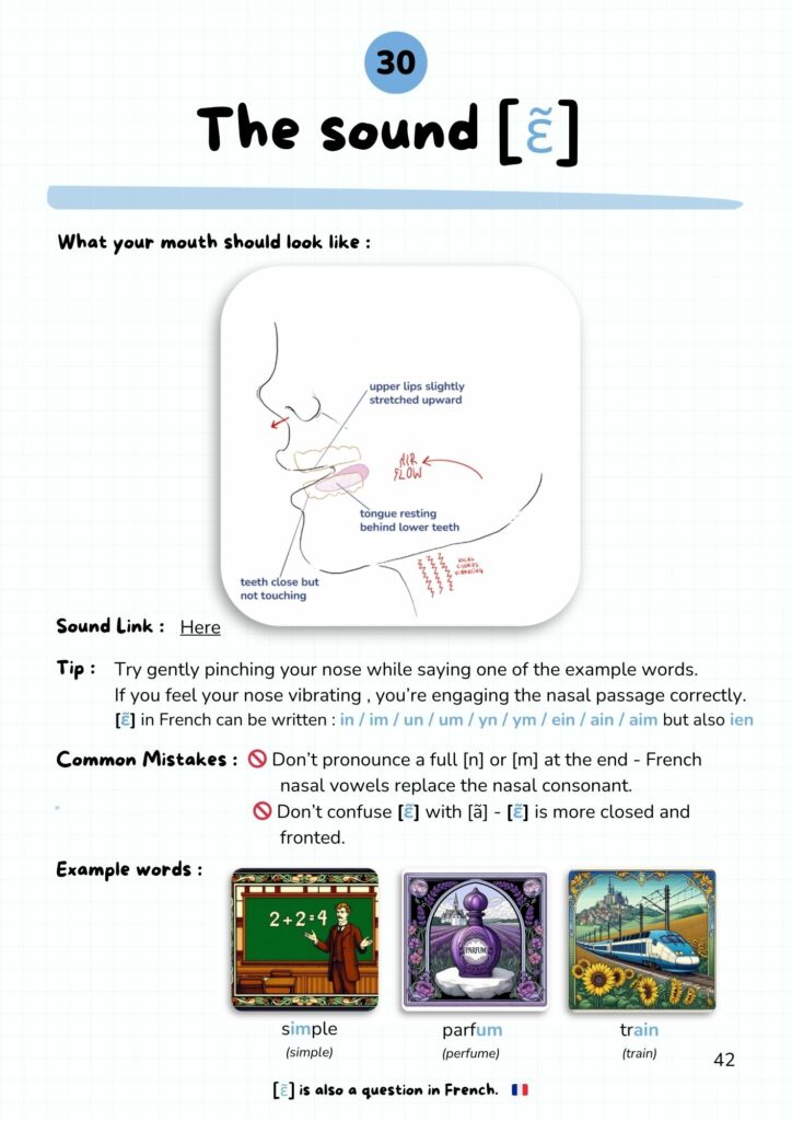 Sound IN from French Pronunciation Guide